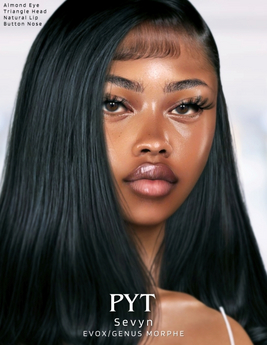 Second Life Marketplace - P.Y.T Sevyn Skin (GENUS/MORPHE) PRALINE